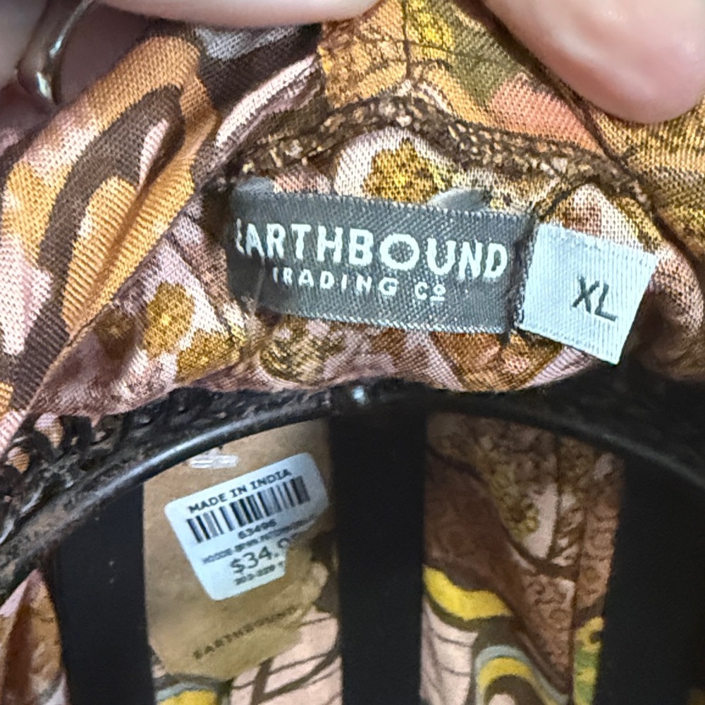 EARTHBOUND Multicolor Patterned Tunic - Picture 2 of 12